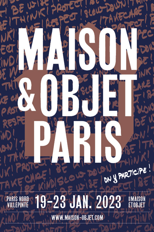 Affiche Maison&Objet Paris 2023 : on participe !